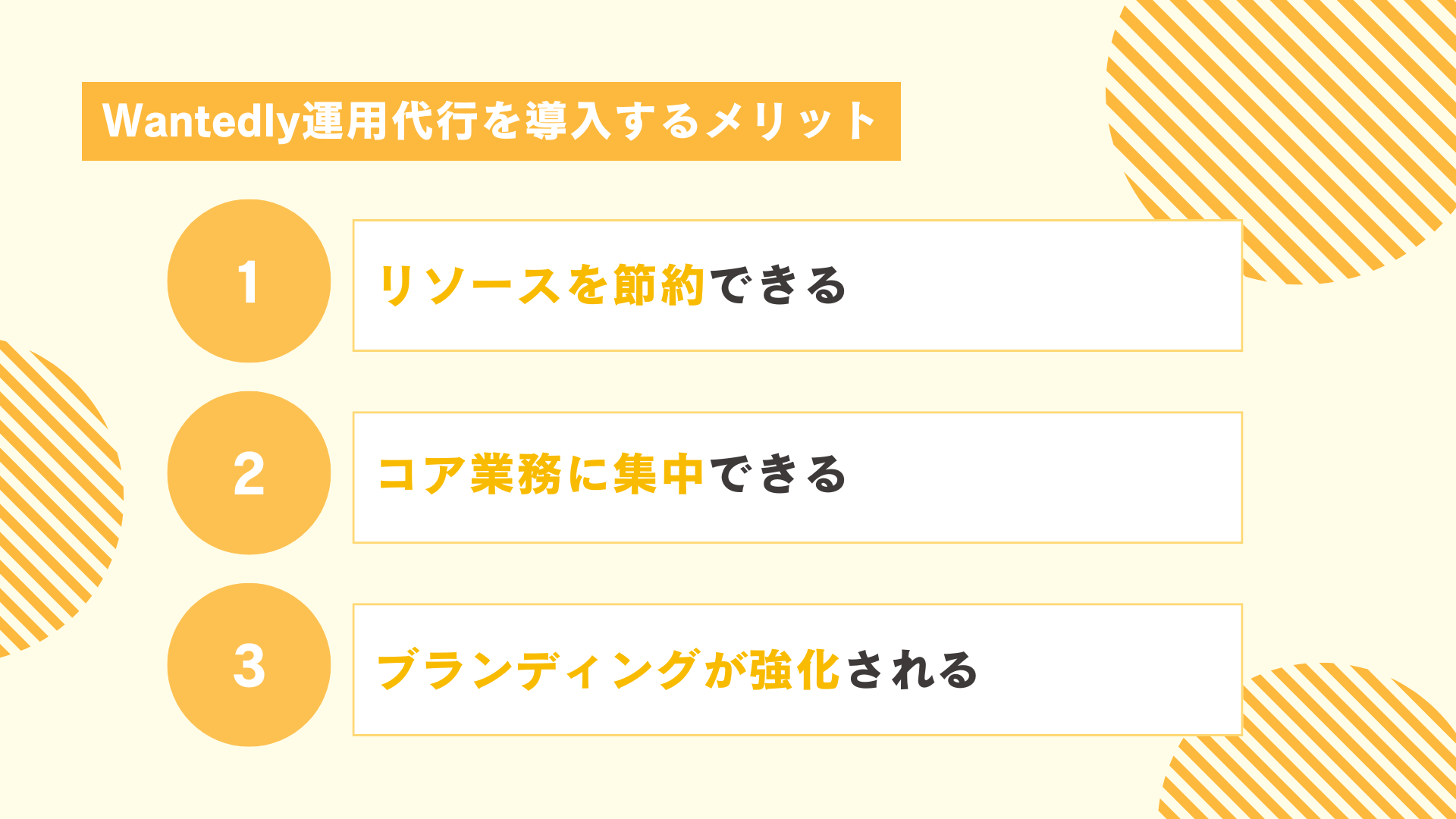 Wantedly運用代行を導入するメリット