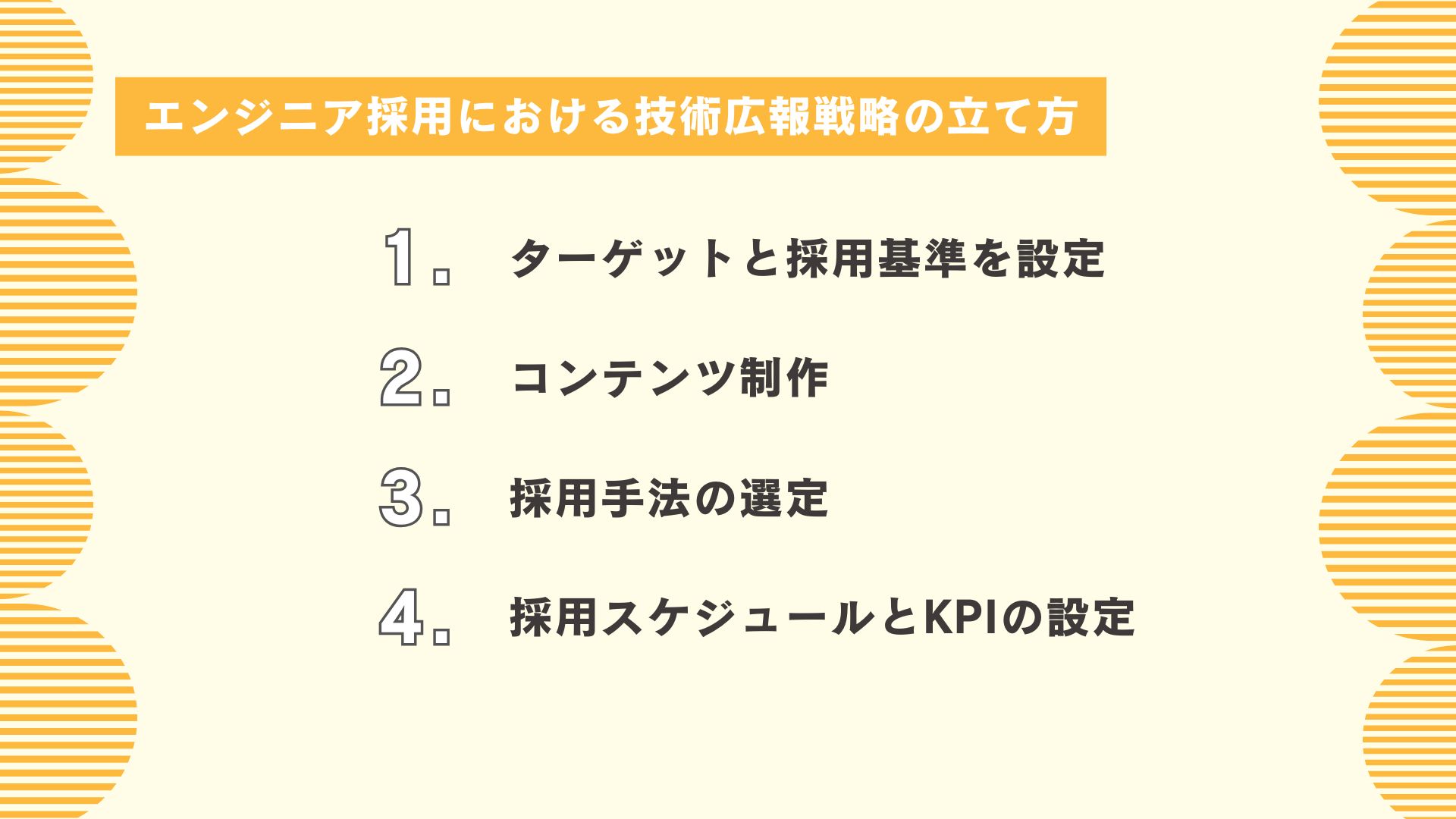 エンジニア採用における技術広報戦略の立て方